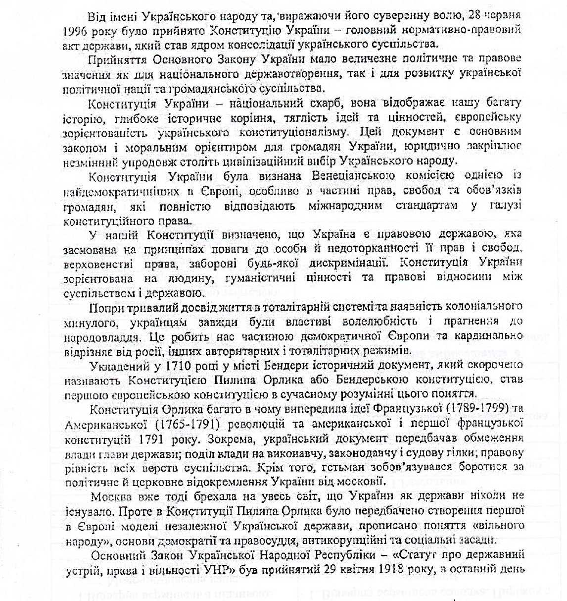 Вітаємо з Днем Конституції України!